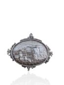 Boche oval vista de la Alhambra