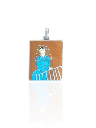 Colgante Dama en el Balcón