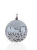 Colgante redondo con Alhambra