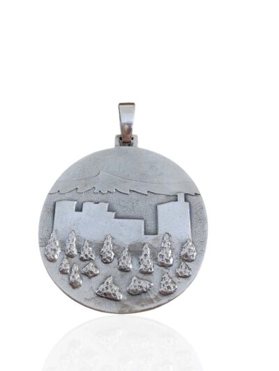 Colgante redondo con Alhambra