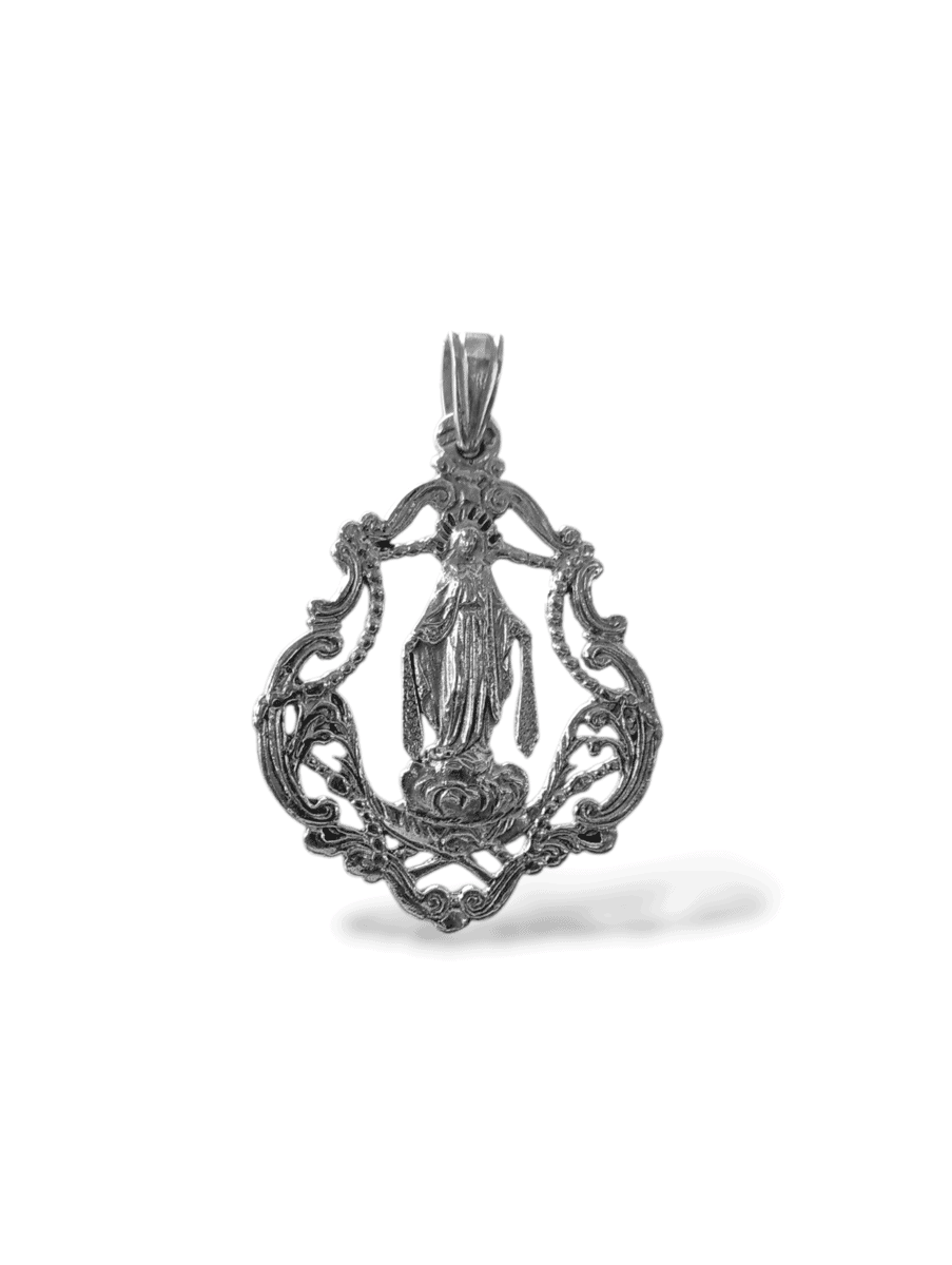 Medalla La Milagrosa. Plata de ley