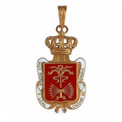 medalla ciudad de guadix.